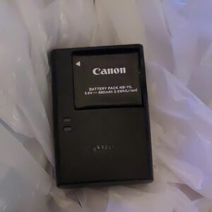 →(現状品)←CANON 純正チャージャー CB-2LF 純正バッテリー NB-11L キャノン()