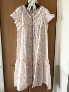 narue-NARUE One-piece negligee short sleeves race color is pink new goods unused.