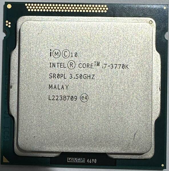 [送料込] Intel Core i7 3770K 動作保証 
