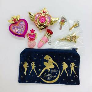  Pretty Soldier Sailor Moon goods 8 piece Gacha Gacha gachapon gashapon metal key holder together set metamorphosis charm 