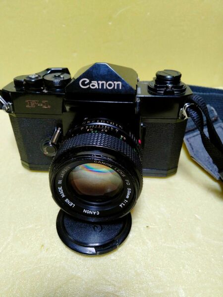 ★Canon キャノン F-1 FD 50mm 1:1.4 S.S.C. 一眼レフ フィルムカメラ 