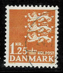 《デンマーク》Scott #397 1962年　1.25k