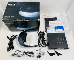 ☆1円スタート/売り切り☆ SONY ソニー Personal 3D Viewer ヘッドマウントディスプレイ HMZ-T2 2012年製 YKD312