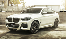 【FUTURE DESIGN】BMW G01 X3 G02 X4 フロント用艶ありブラックキドニーグリル センターグリル Performance style II_画像8