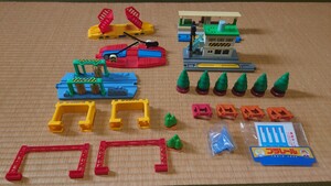  Plarail scene parts * station *. cut * other extra * set sale Tomica 