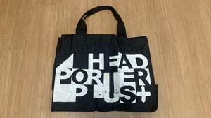 HEAD PORTER PLUS ヘッドポータープラス ロゴ グラフィック プリント トート ハンド バッグ BAG 25995 - 657 53