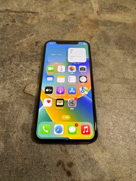 43453 iPhoneX 64GB グレー　SIMフリー　中古品　※本体のみ