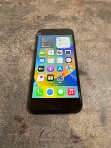 67447 iPhone SE2 64GB ブラック　UQ mobile ジャンク品　※本体のみ