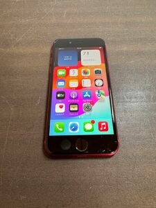 91374 iPhone SE2 64GB RED SIMフリー　ジャンク品　※本体のみ