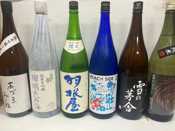【日本酒】一升瓶6本セット 