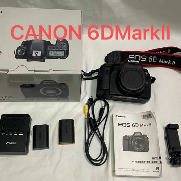 CANON キヤノン EOS 6D Mark II 美品　箱付き