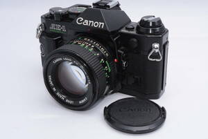 Canon AE-1 Program New FD 50mm F1.4 単焦点レンズ付き 動作確認済み キヤノン 一眼レフ フィルムカメラ 訳あり
