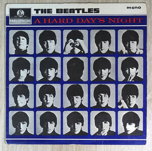  ultimate beautiful record! UK Original the first times Parlophone PMC 1230 A Hard Days Night / The Beatles MAT: 3N/3N