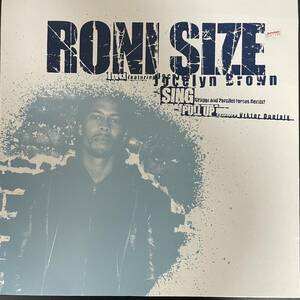 Roni Size - Sing (Remixes) / Craggz & Parallel Forces, V Recordings VRECSUK007Y ドラムンベース,Drum&Bass,Drum'n'Bass,レコード