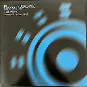 Craggz & Parallel Forces & DJ Flight - Red Octopus / PRODUCT 002, ドラムンベース,ドラムン,Drum&Bass,Drum'n'Bass,Jungle,レコード