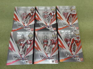 098-Z81) б/у товар Ultraman фигурка 6 позиций комплект продажа комплектом S.H.Figuarts Bandai Ultraman Taro Ace seven и т.п. 
