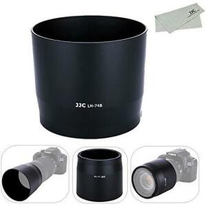 ★ET-74B互換★ JJC 可逆式 レンズフード Canon RF 100-400mm F5.6-8 IS USM & Canon EF 70-300mm F4-5.6 IS II USM レンズ 用 ET-74B 互換