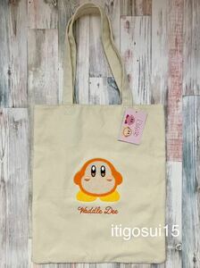 ★【未使用】星のカービィ kirby★ワドルディ トートバッグ もこもこ 