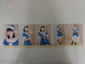 H319 中古 生写真 生田絵梨花 乃木坂46 2017.Christmas 5枚 セット コンプ