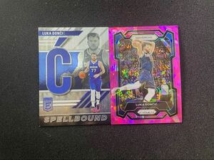 Luka Doncic 2023-24 panini prizm pink ice 2023-24 Elite Spellbound ‘C 2枚セット NBA カード