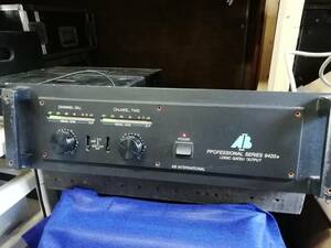 AB company 9420A USA made!850wx2(4Ω) 1100wx2(2Ω) sound could do . Junk!