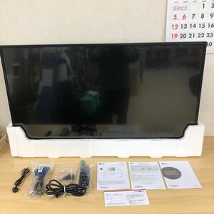 美品 LG デジタルサイネージ 43型 2021年製 43SE3KE-B ワイド液晶ディスプレイ 壁掛け式 