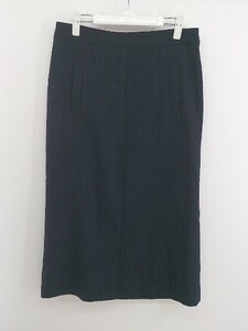 * SLOBE IENA slow b Iena long trapezoid skirt size 160-165 navy lady's P