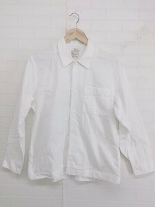 ◇ 無印良品 長袖 シャツ ブラウス サイズXXS-XS ブラック メンズ P