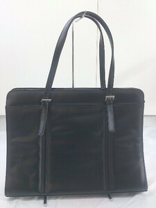 * LES MUESre Mu business bag briefcase black lady's P