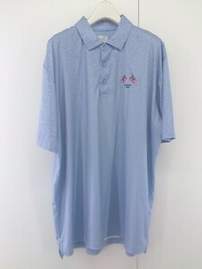 ◇ ◎ Callaway キャロウェイ ゴルフウェア 半袖 ポロシャツ サイズ L ブルー メンズ P