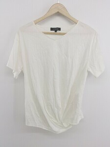 ◇ UNTITLED アンタイトル 半袖 Tシャツ カットソー サイズ2 ホワイト レディース P