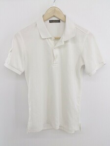 ◇ ROSASEN ロサーセン 半袖 ポロシャツ サイズ46 ホワイト系 メンズ P