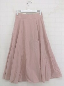 ◇ PROPORTION BODY DRESSING 22SS ロング フレア スカート サイズ PS ピンク レディース P