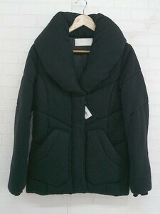 # BLACK BY MOUSSY черный bai Moussy длинный рукав с хлопком пальто размер 1 черный женский P
