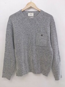 ◇ Sonny Label サニーレーベル URBAN RESEARCH 長袖 ニット セーター サイズL グレー メンズ P