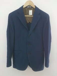 ◇ SUIT SELECT スーツセレクト シングル3B 長袖 テーラード ジャケット サイズY4 ネイビー メンズ P