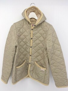 ◇ THE SMOCK SHOP スモックショップ キルティング 長袖 ジャケット サイズS ベージュ メンズ P