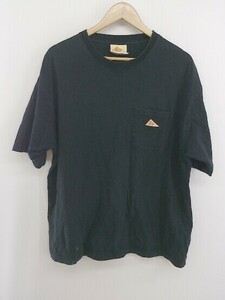 ◇ KELTY ケルティ ロゴ 半袖 Tシャツ カットソー サイズL ブラック レディース メンズ E