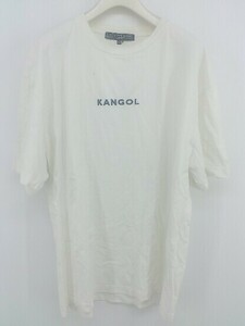 ◇ A.S.M ATELIER SAB MEN KANGOL 半袖 Tシャツ カットソー サイズL ホワイト メンズ E