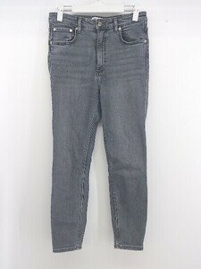 ◇ ZARA ザラ ストレッチ スリム テーパード デニム パンツ サイズ EUR 38 USA 6 MEX 28 グレー系 レディース E