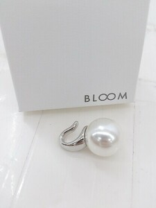 ◇ ◎ BLOOM ブルーム 真鍮 片耳用 オシャレ イヤーカフ アイボリー シルバー系 レディース E