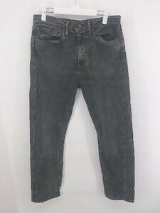 ◇ Levi's リーバイス 522 ウォッシュ加工 ジーンズ デニム パンツ サイズW31 L32 ブラック メンズ P