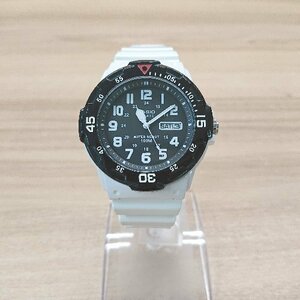 ◇ CASIO 動作未確認 3針 クオーツ カレンダー 腕時計 ウォッチ ホワイト/ブラック サイズ- メンズ E