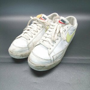 ◇ NIKE ナイキ ブレザー DJ0292-102 ローカット スニーカー サイズ25.5 ホワイト メンズ E