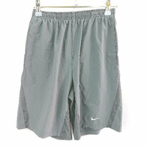 ◇ NIKE ナイキ ウエストゴム ドライフィット スポーティー ショートパンツ サイズS グレー系 メンズ E