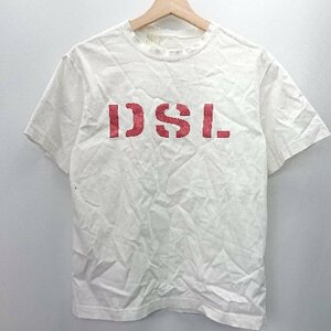 ◇ DIESEL ディーゼル ロゴあり 半袖 Ｔシャツ サイズ表記なし ホワイト系 レディース E