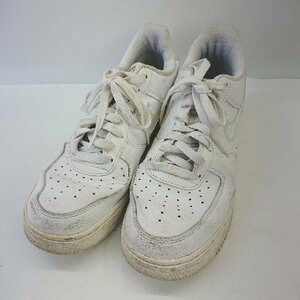 ◇ NIKE ナイキ CV1699-100 エアフォース1 07 LV8 スニーカー サイズ25.5 ホワイト系 メンズ レディース E