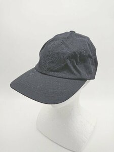 ◇ LACOSTE ラコステ シンプル 無地 キャップ 帽子 ダークネイビー系 サイズ58cm レディース メンズ P