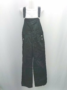 * Heather Heather plain strut simple overall size F black lady's E