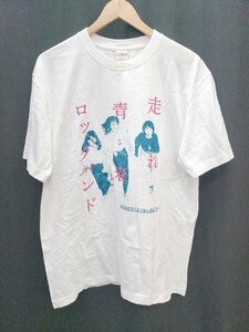 ◇ カネヨマサル フォト プリント 半袖 クルーネック Tシャツ サイズXL ホワイト メンズ P